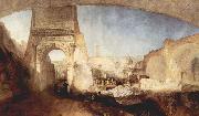 Joseph Mallord William Turner Das Forum Romanum, fur Mr. Soanes Museum painting